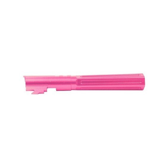 LA Capa Customs 5.1 Aluminum “HEXCUT” Threaded Outer Barrel for TM Hi - Capa GBBP - Bang Bang Airsoft