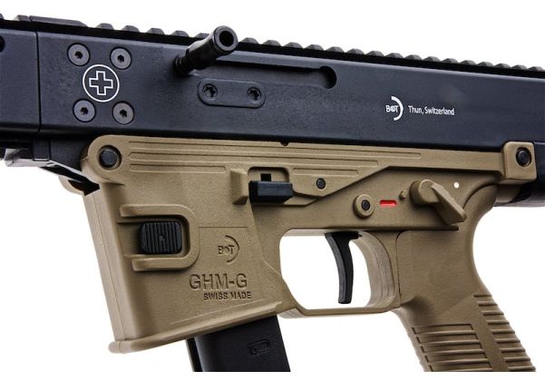 Lambda Defense GHM - 9 GBB Machine Pistol (Licensed by B&T) - 2 Tones - Bang Bang Airsoft