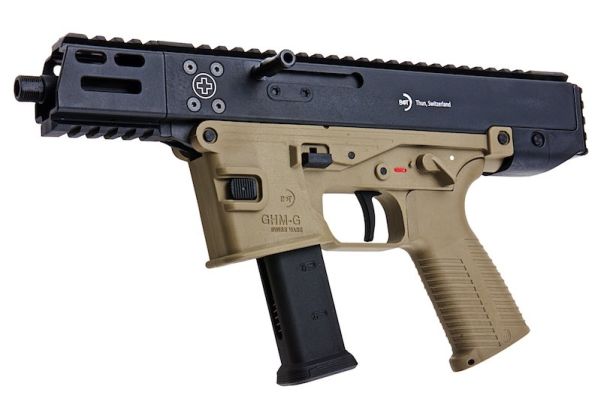 Lambda Defense GHM - 9 GBB Machine Pistol (Licensed by B&T) - 2 Tones - Bang Bang Airsoft
