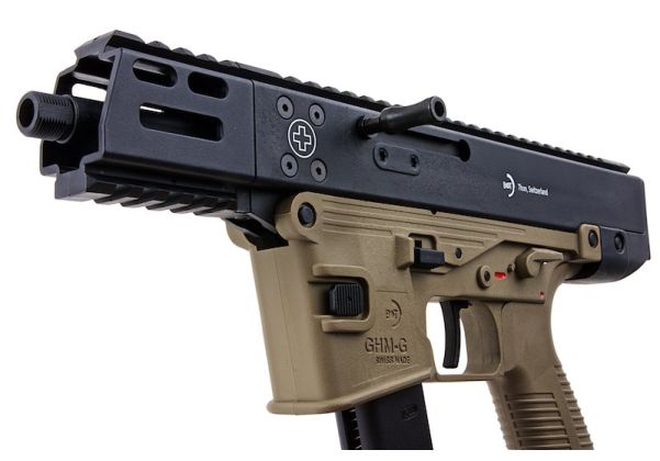 Lambda Defense GHM - 9 GBB Machine Pistol (Licensed by B&T) - 2 Tones - Bang Bang Airsoft