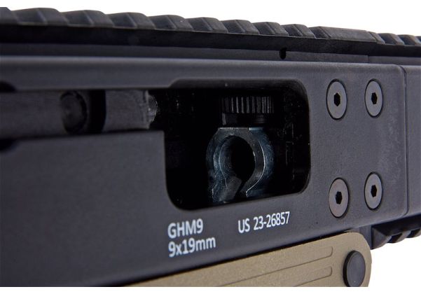 Lambda Defense GHM - 9 GBB Machine Pistol (Licensed by B&T) - 2 Tones - Bang Bang Airsoft