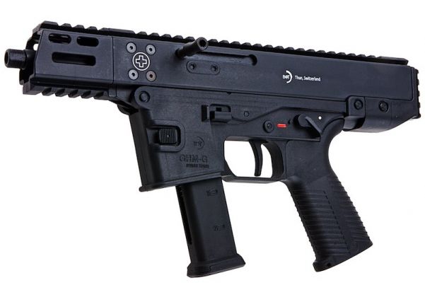 Lambda Defense GHM - 9 GBB Machine Pistol (Licensed by B&T) - Black - Bang Bang Airsoft