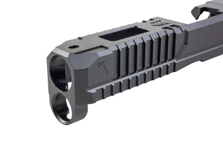 LWS X VEIL Tomahawk Glock 19 Gen5 GBB CNC Aluminum Slide Kit (VFC Spec) (by Lancer Tactical) - Bang Bang Airsoft