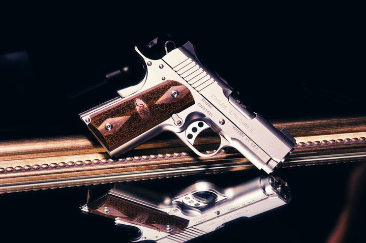 Mafioso Airsoft Stainless Kimber Ultra GBB ( Silver ) - Bang Bang Airsoft
