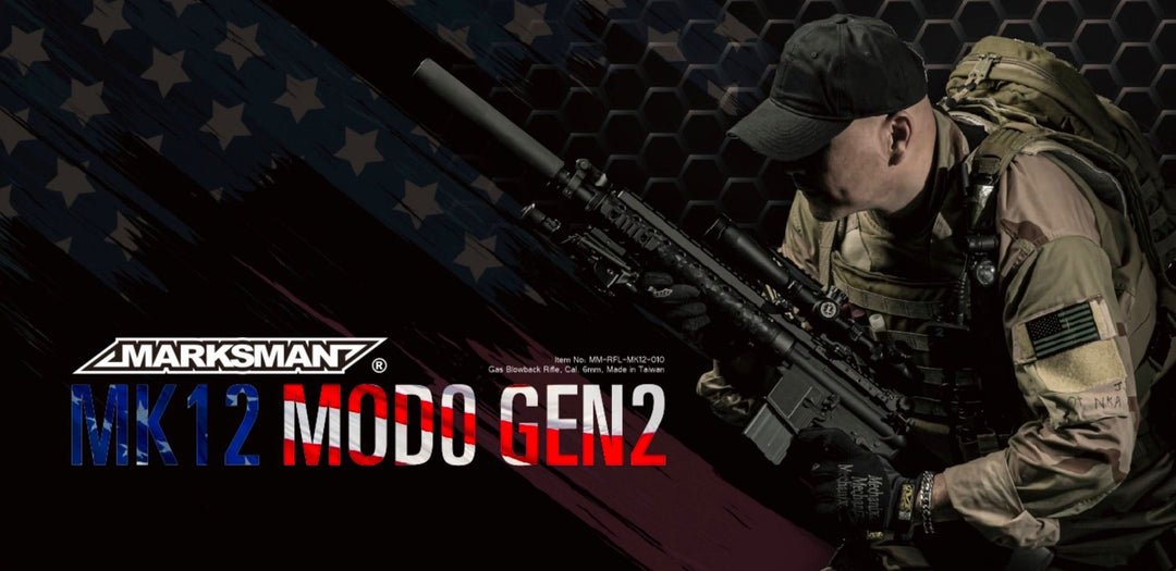 MARKSMAN MK12 Mod 0 Gen 2 GBB Rifle - Bang Bang Airsoft