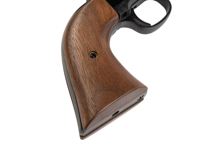 Marushin SAA 1st Gen.Late Artillery Gas Revolver (W Deep Black, Wood Grip) - Bang Bang Airsoft
