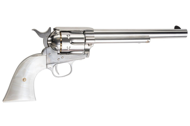 Marushin SAA 1st Gen.Late Cavalry Gas Revolver (Silver, Pearl Grip) - Bang Bang Airsoft