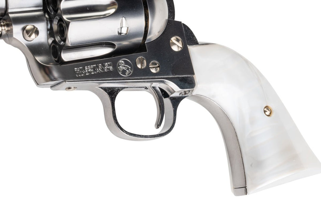 Marushin SAA 1st Gen.Late Cavalry Gas Revolver (Silver, Pearl Grip) - Bang Bang Airsoft
