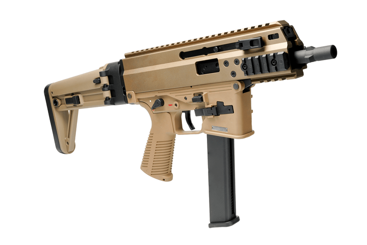Maruyama SCW - 9 Pro G GBB with MBT Stock - FDE Deluxe Edition - Bang Bang Airsoft