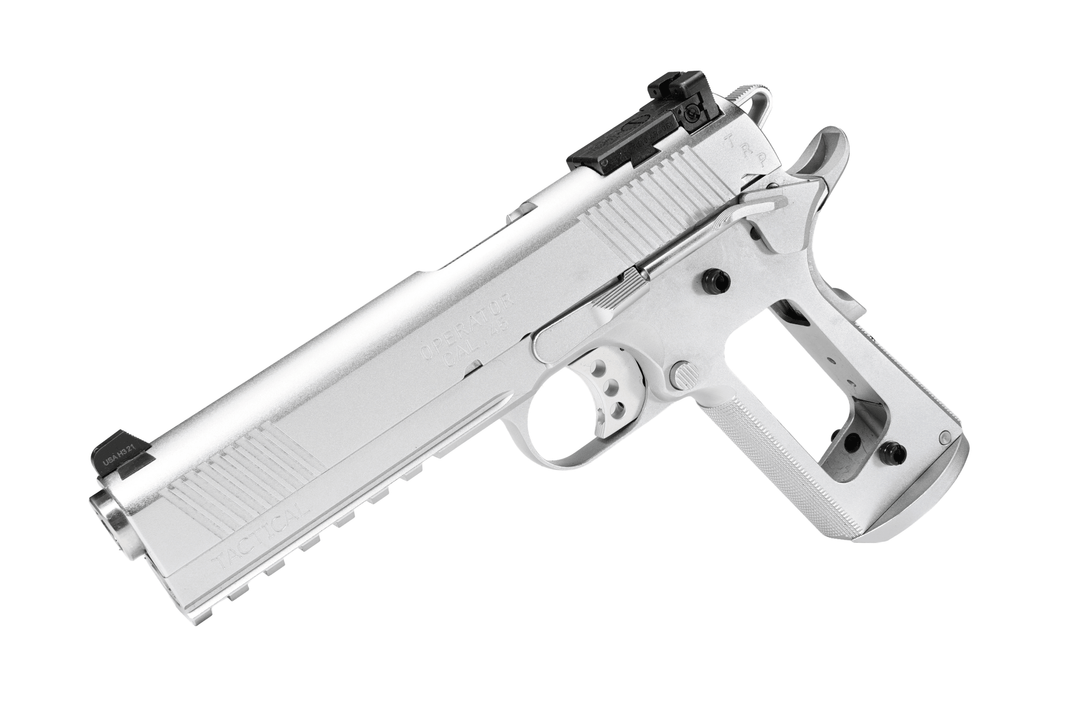 New Generation 2026 Springfield Armory TRP Operator Full Rail Steel 1911 (Marui System) - Silver - Bang Bang Airsoft