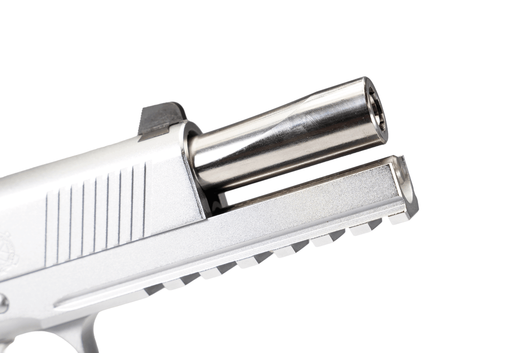 New Generation 2026 Springfield Armory TRP Operator Full Rail Steel 1911 (Marui System) - Silver - Bang Bang Airsoft