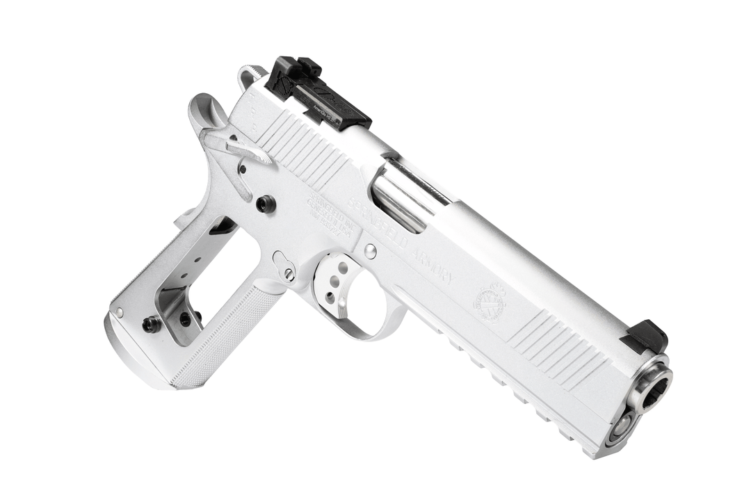 New Generation 2026 Springfield Armory TRP Operator Full Rail Steel 1911 (Marui System) - Silver - Bang Bang Airsoft