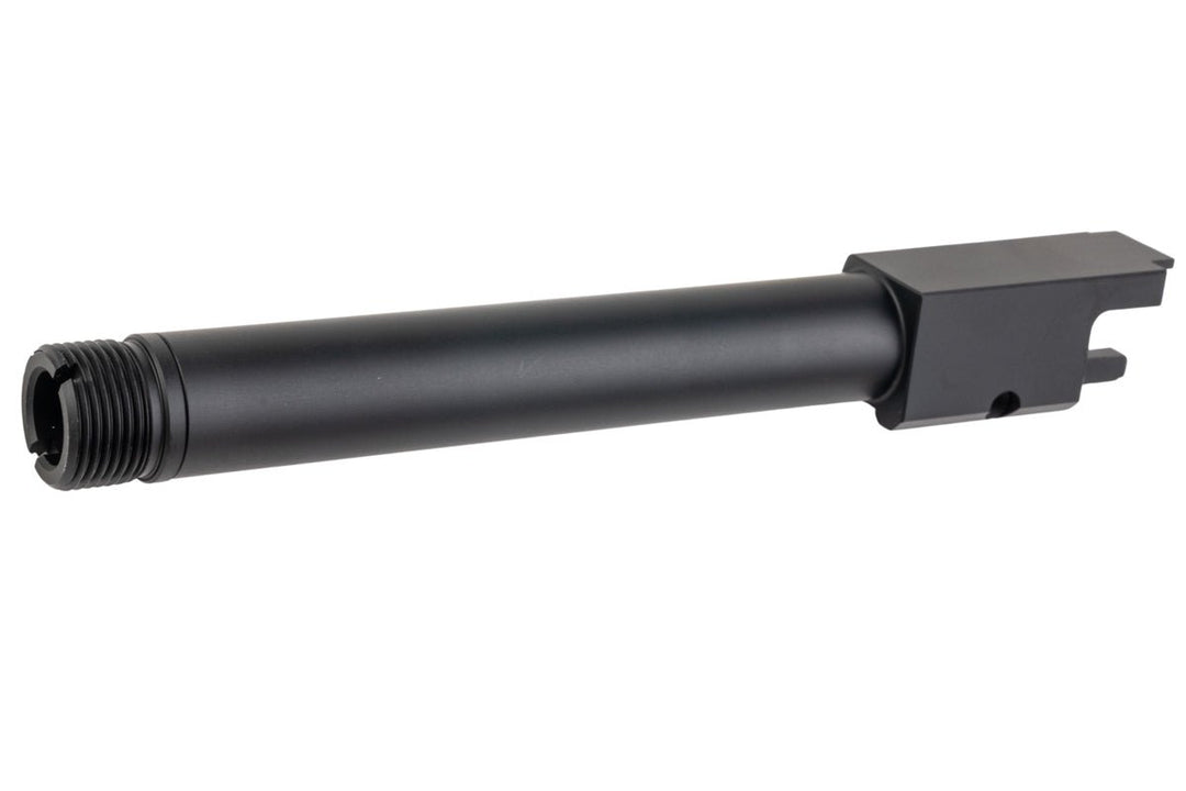 Nine Ball Non-Recoil 2-Way Outer Barrel w/ 14mm CCW Adapter for Tokyo Marui P320 Full Size GBB - Black - Bang Bang Airsoft