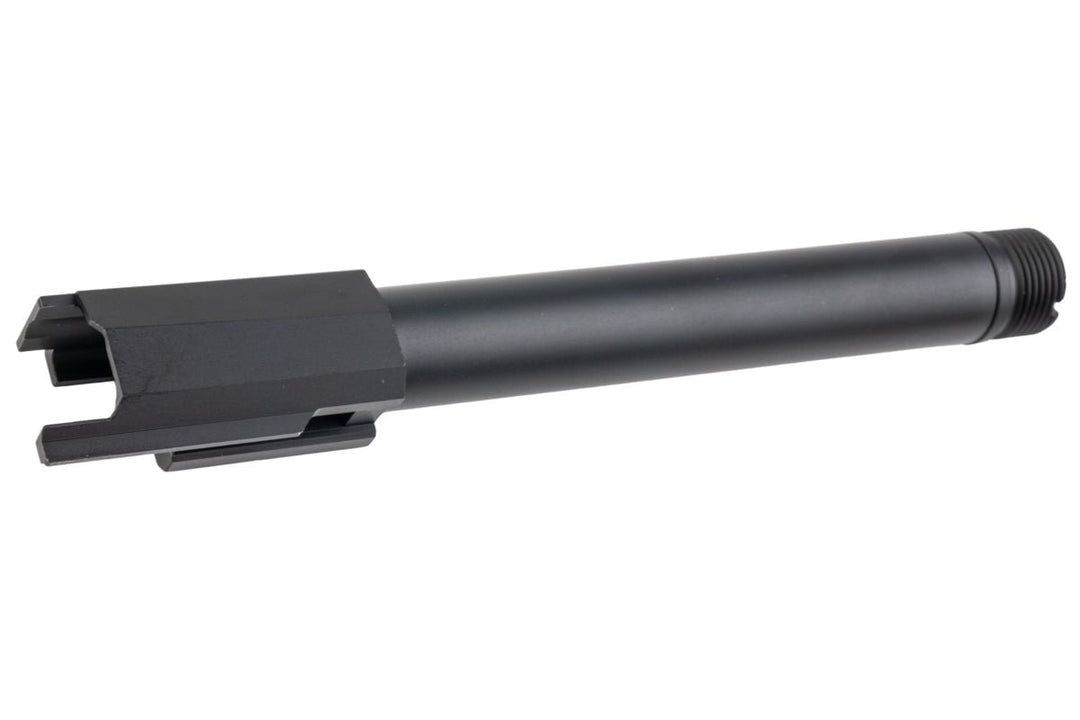 Nine Ball Non-Recoil 2-Way Outer Barrel w/ 14mm CCW Adapter for Tokyo Marui P320 Full Size GBB - Black - Bang Bang Airsoft