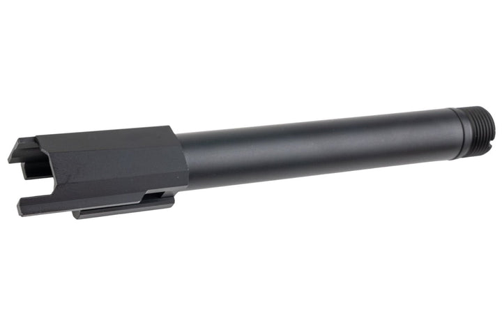 Nine Ball Non-Recoil 2-Way Outer Barrel w/ 14mm CCW Adapter for Tokyo Marui P320 Full Size GBB - Black - Bang Bang Airsoft