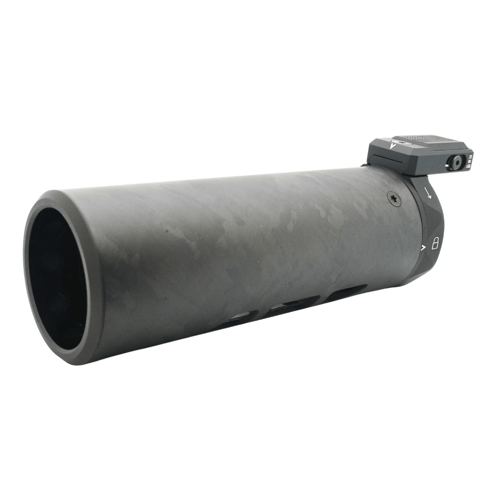 Oh My Gun URAC Style Carbon Fiber Dummy Front Shield - 20mm Picatinny - Bang Bang Airsoft