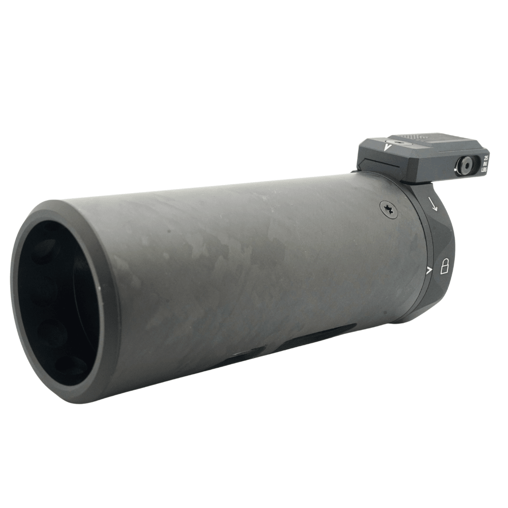 Oh My Gun URAC Style Carbon Fiber Dummy Front Shield - 20mm Picatinny - Bang Bang Airsoft