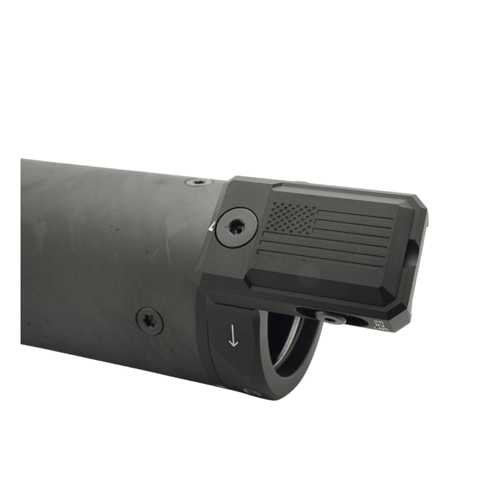 Oh My Gun URAC Style Carbon Fiber Dummy Front Shield - 20mm Picatinny - Bang Bang Airsoft