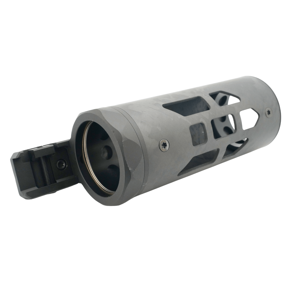 Oh My Gun URAC Style Carbon Fiber Dummy Front Shield - 20mm Picatinny - Bang Bang Airsoft