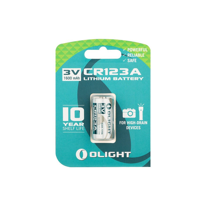 Olight 1600mAh CR123A Non - rechargeable Battery (1pc) - Bang Bang Airsoft