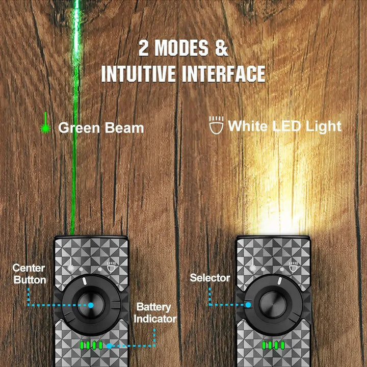 Olight Arkfeld Stylish Dual Light Source EDC Torch Light with Laser Pointer (CW) - Bang Bang Airsoft