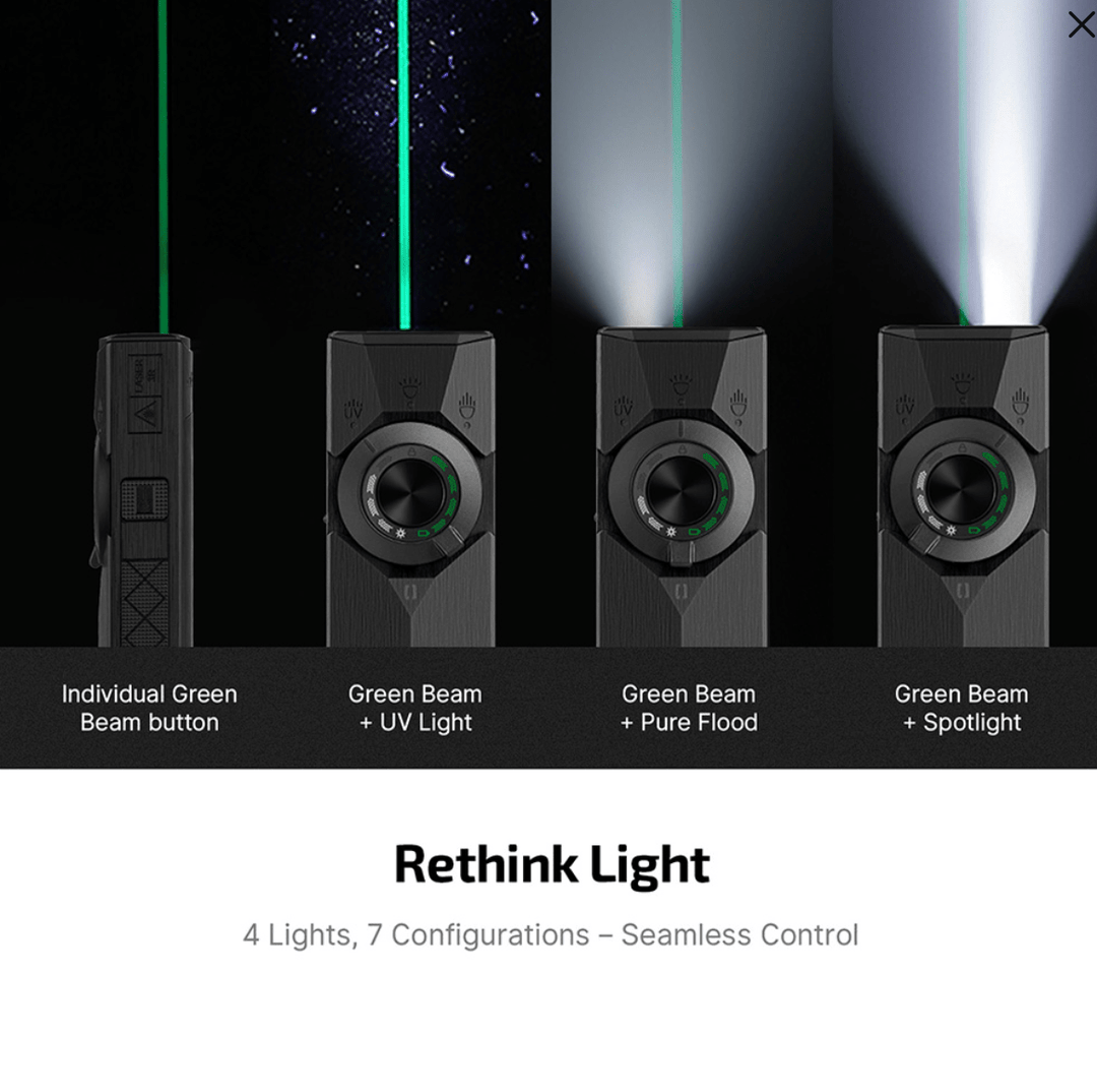 Olight ArkPro Ultra Flat Unibody EDC Flashlight with Laser Pointer - Bang Bang Airsoft