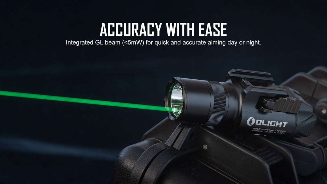 Olight Baldr Pro R LED Light with Green Dot - Bang Bang Airsoft