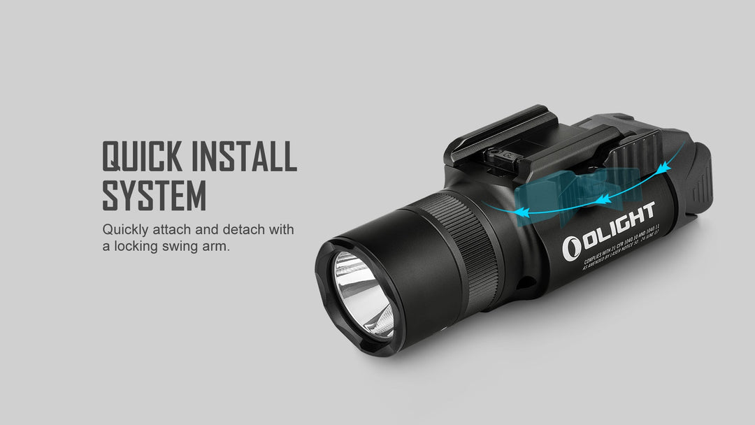 Olight Baldr Pro R LED Light with Green Dot - Bang Bang Airsoft