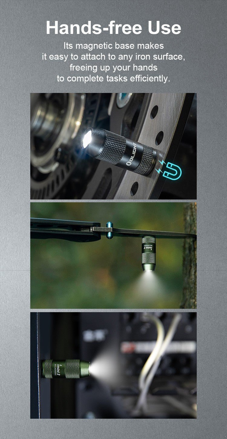 Olight imini 2 Rechargeable Quick - release Keychain Flashlight - Bang Bang Airsoft