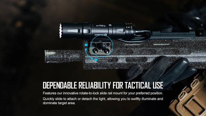 OLIGHT Odin Mini LED Flashlight with M - Lok Mount and Tail Switch - Bang Bang Airsoft