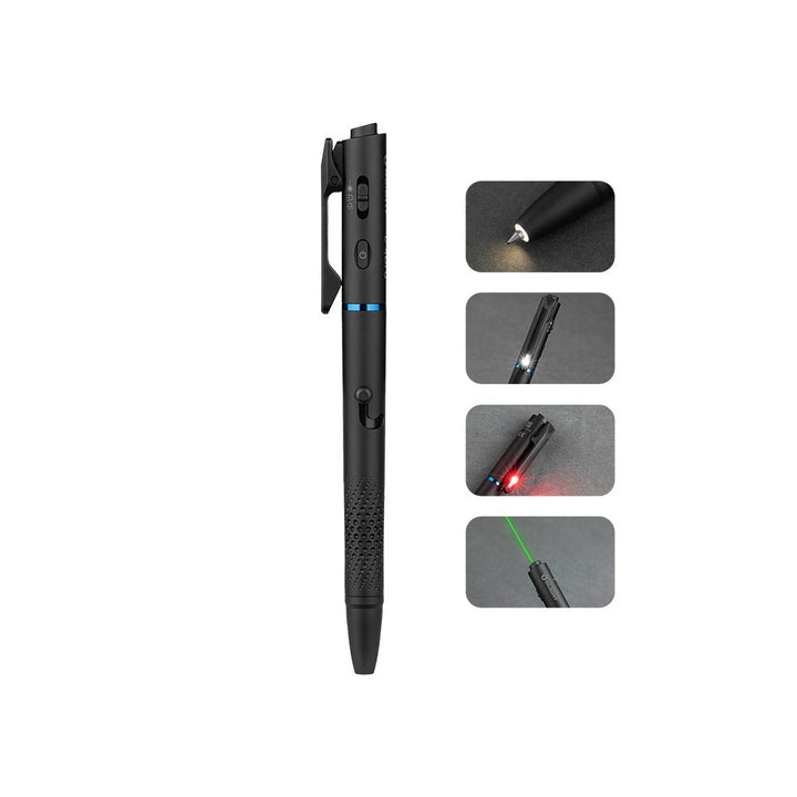Olight Open 3 Rechargeable EDC Pen Light & Laser - Bang Bang Airsoft