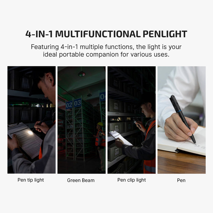 Olight Open 3 Rechargeable EDC Pen Light & Laser - Bang Bang Airsoft