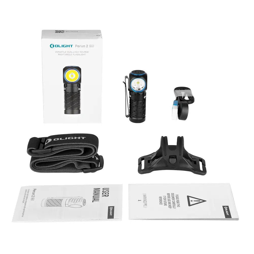 Olight Perun 2 Mini LED Rechargeable Headlamp (CW) - Bang Bang Airsoft