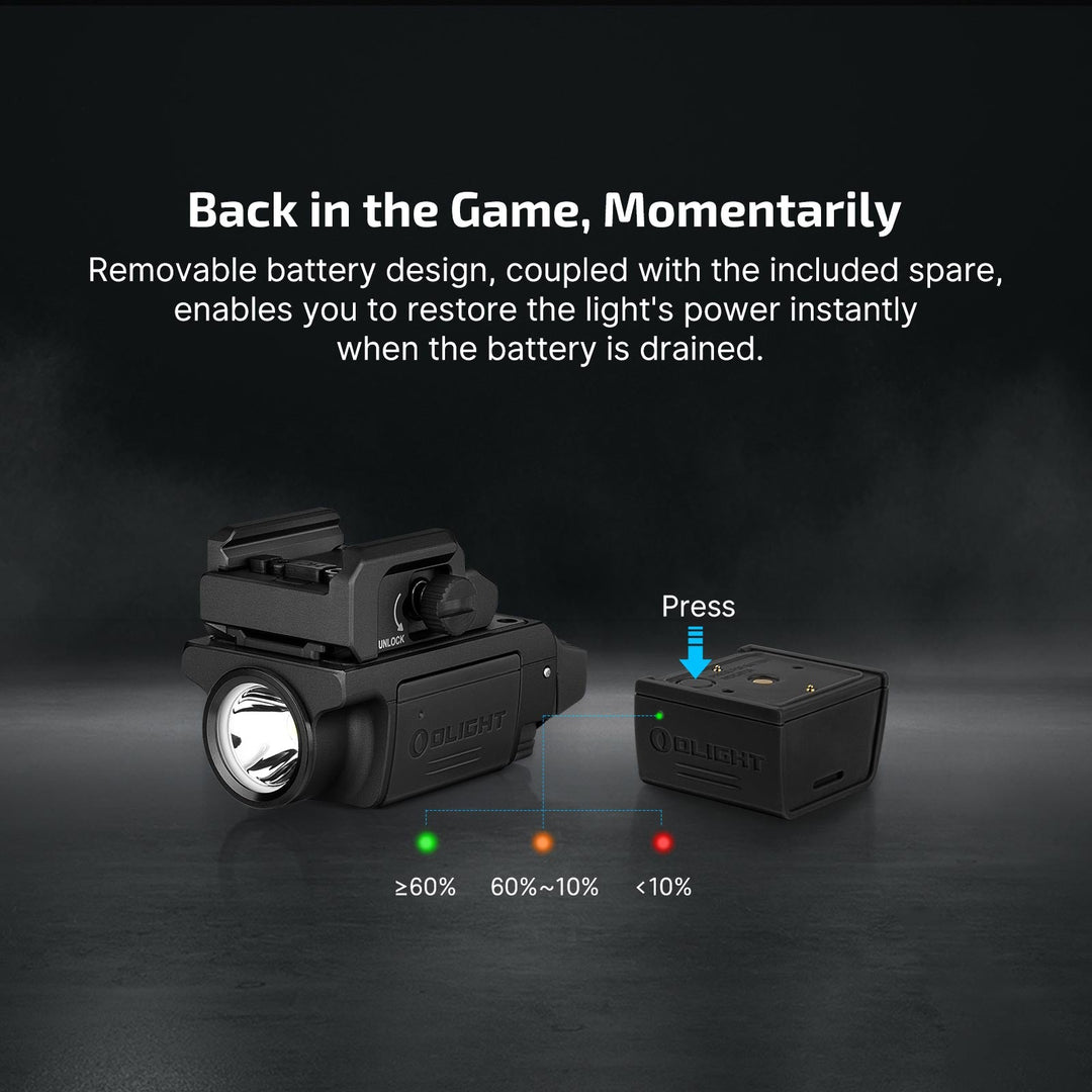 Olight PL - MINI 3 Valkyrie Rail Mounted Light - Bang Bang Airsoft