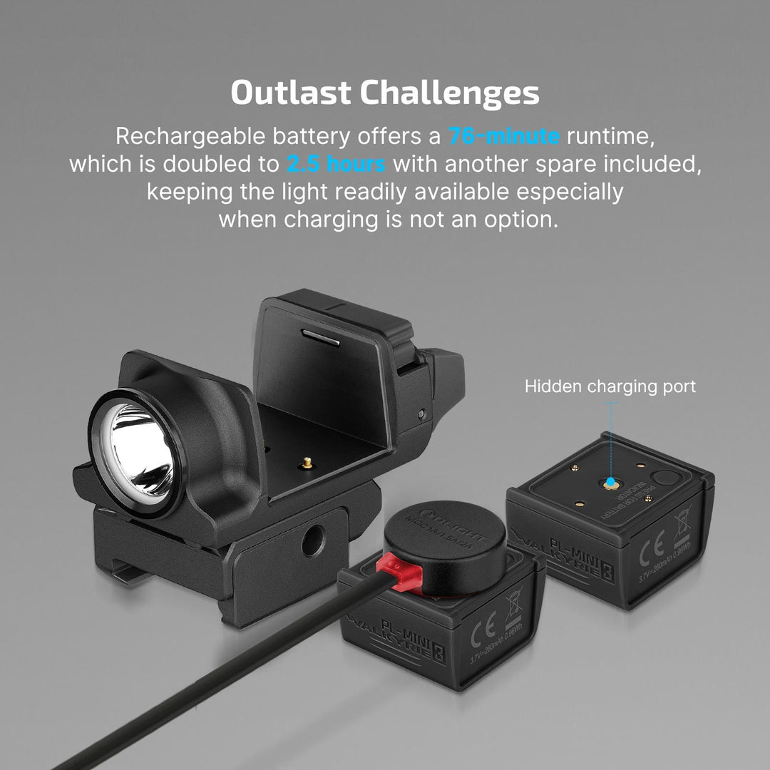 Olight PL - MINI 3 Valkyrie Rail Mounted Light - Bang Bang Airsoft