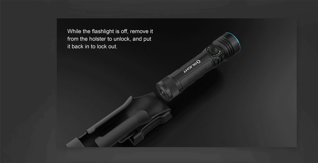 Olight Seeker 4 Pro Rechargeable LED Flashlight with a New Dock - Bang Bang Airsoft