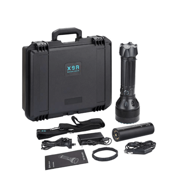 Olight X9R Marauder Brightest Flashlight - Bang Bang Airsoft