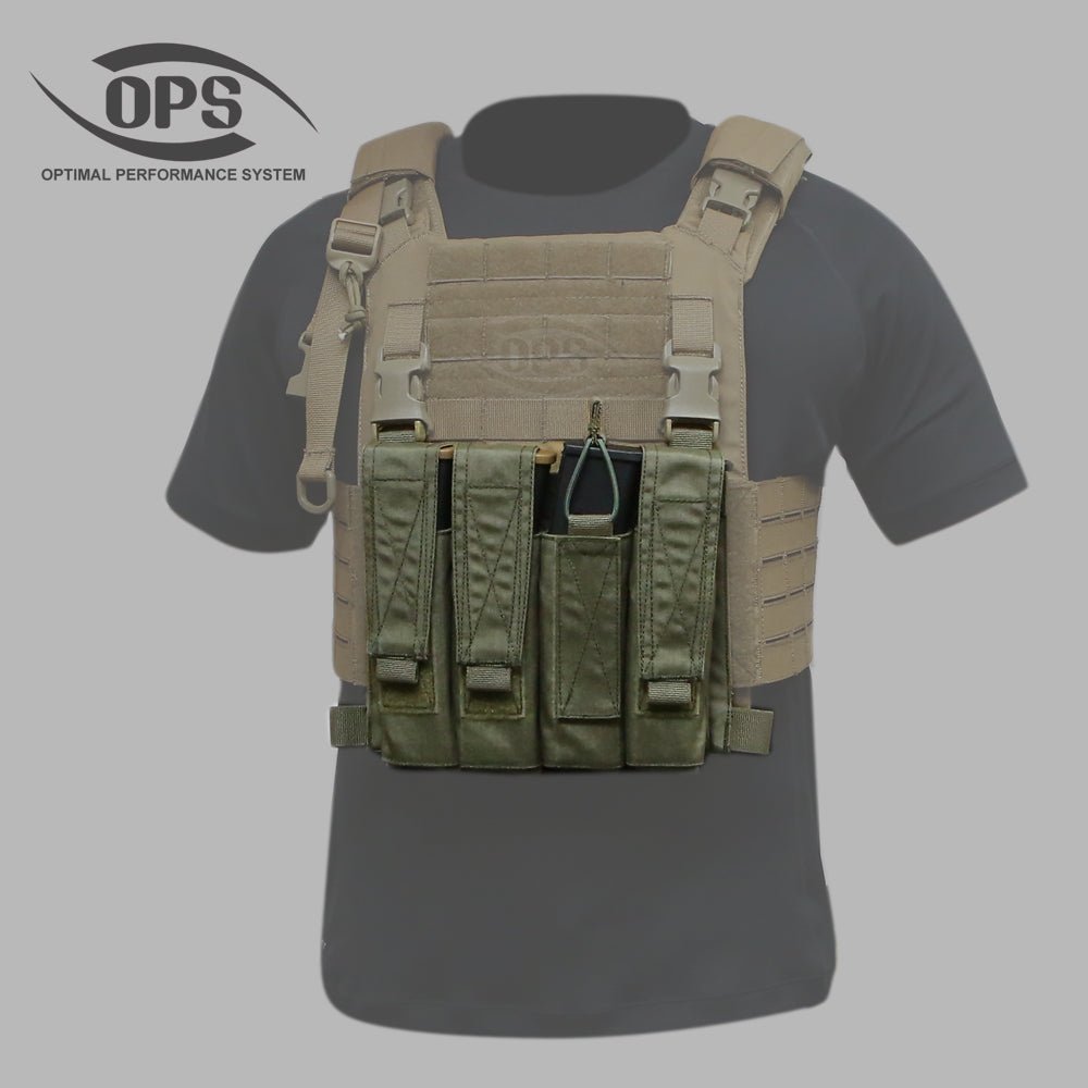 OPS Quattro SMG Magazine Pouch Panel - Bang Bang Airsoft
