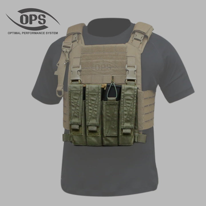 OPS Quattro SMG Magazine Pouch Panel - Bang Bang Airsoft