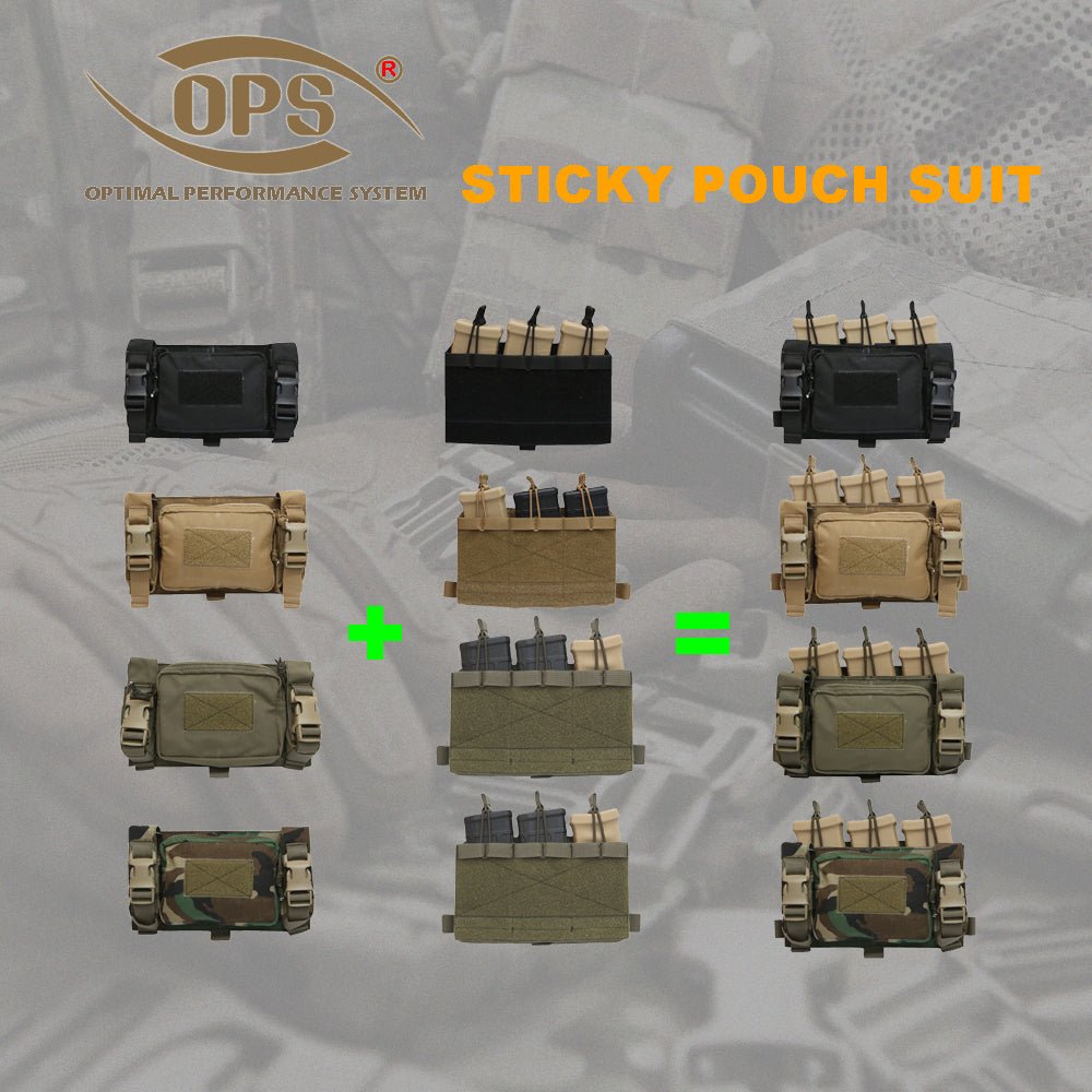 OPS Sticky Admin Pouch - Bang Bang Airsoft