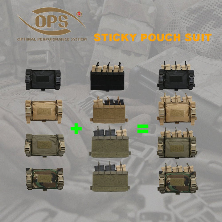 OPS Sticky Admin Pouch - Bang Bang Airsoft