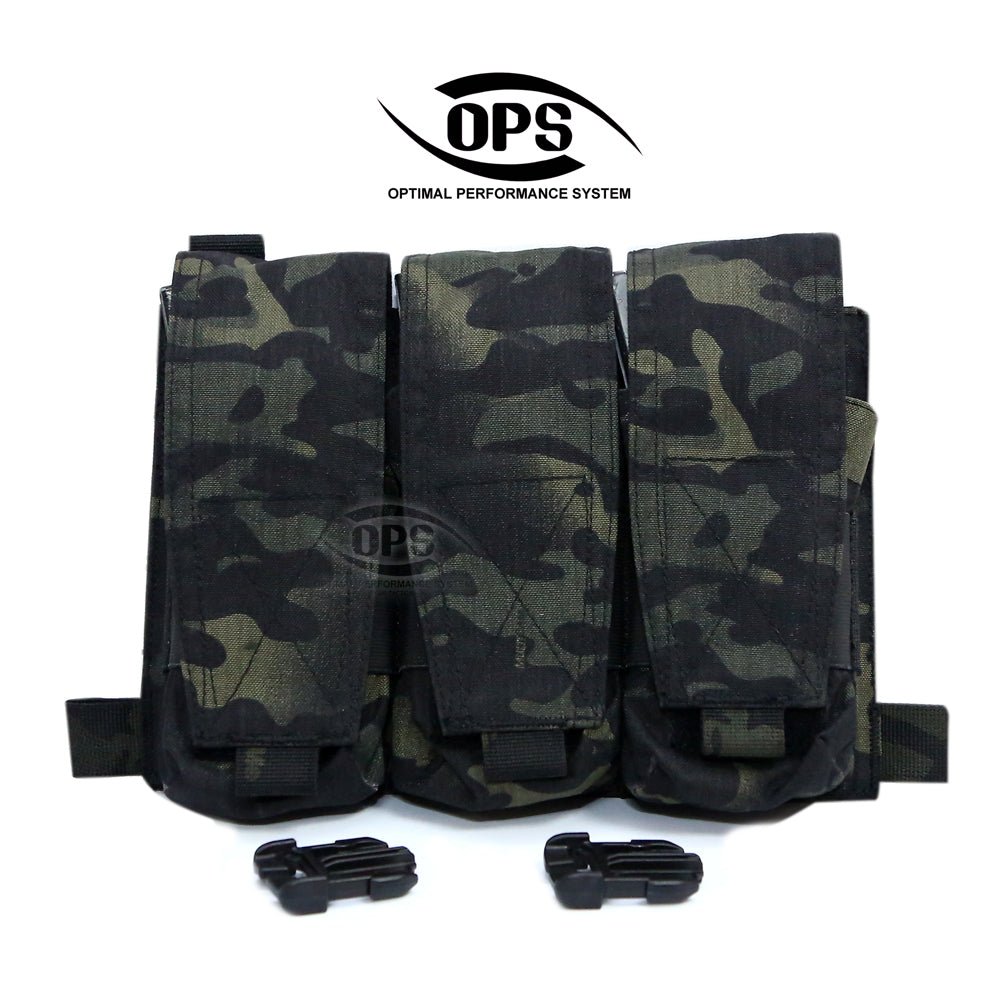 OPS Triple M4 / AK Magazine Pouch Panel - Bang Bang Airsoft