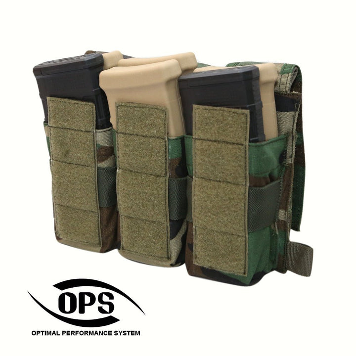 OPS Triple M4 / AK Magazine Pouch Panel - Bang Bang Airsoft