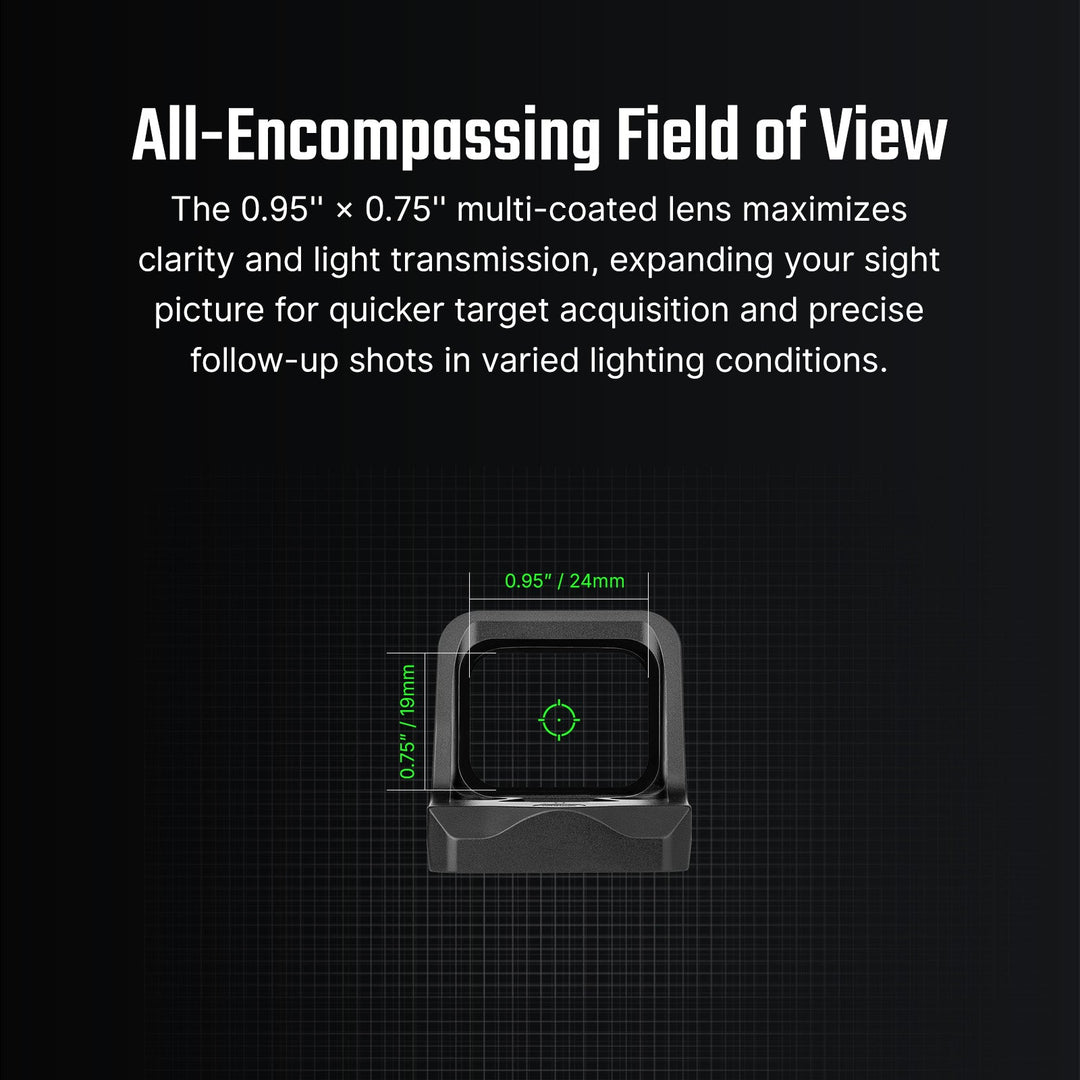Osight C GN Open Reflex Optic - Bang Bang Airsoft