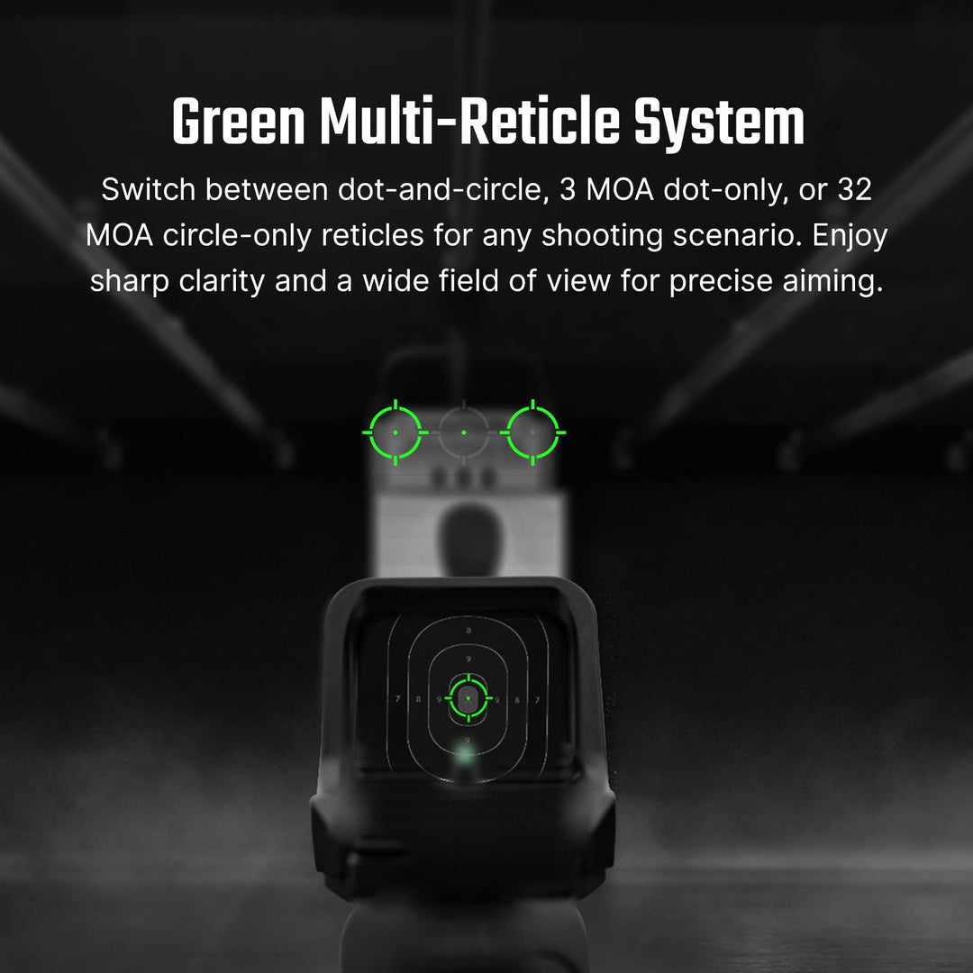 Osight C GN Open Reflex Optic - Bang Bang Airsoft