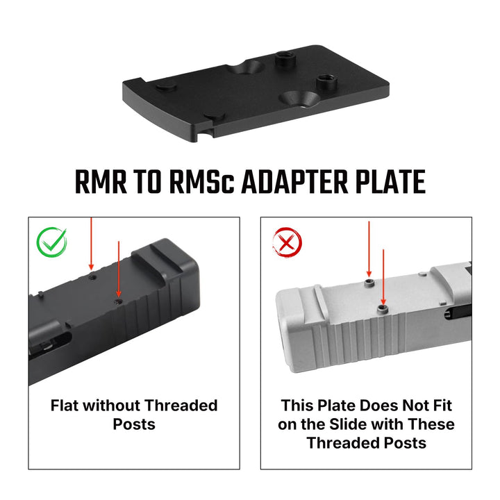 Osight RMR to RMSc Adapter Plate - Bang Bang Airsoft