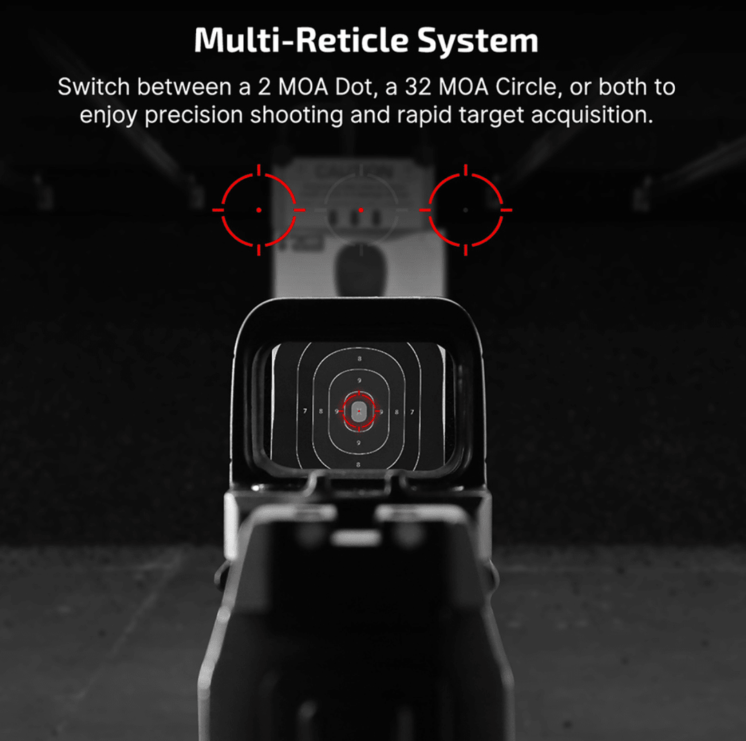 Osight S 2 MOA Dot & 32 MOA Circle with OAL Material - Bang Bang Airsoft