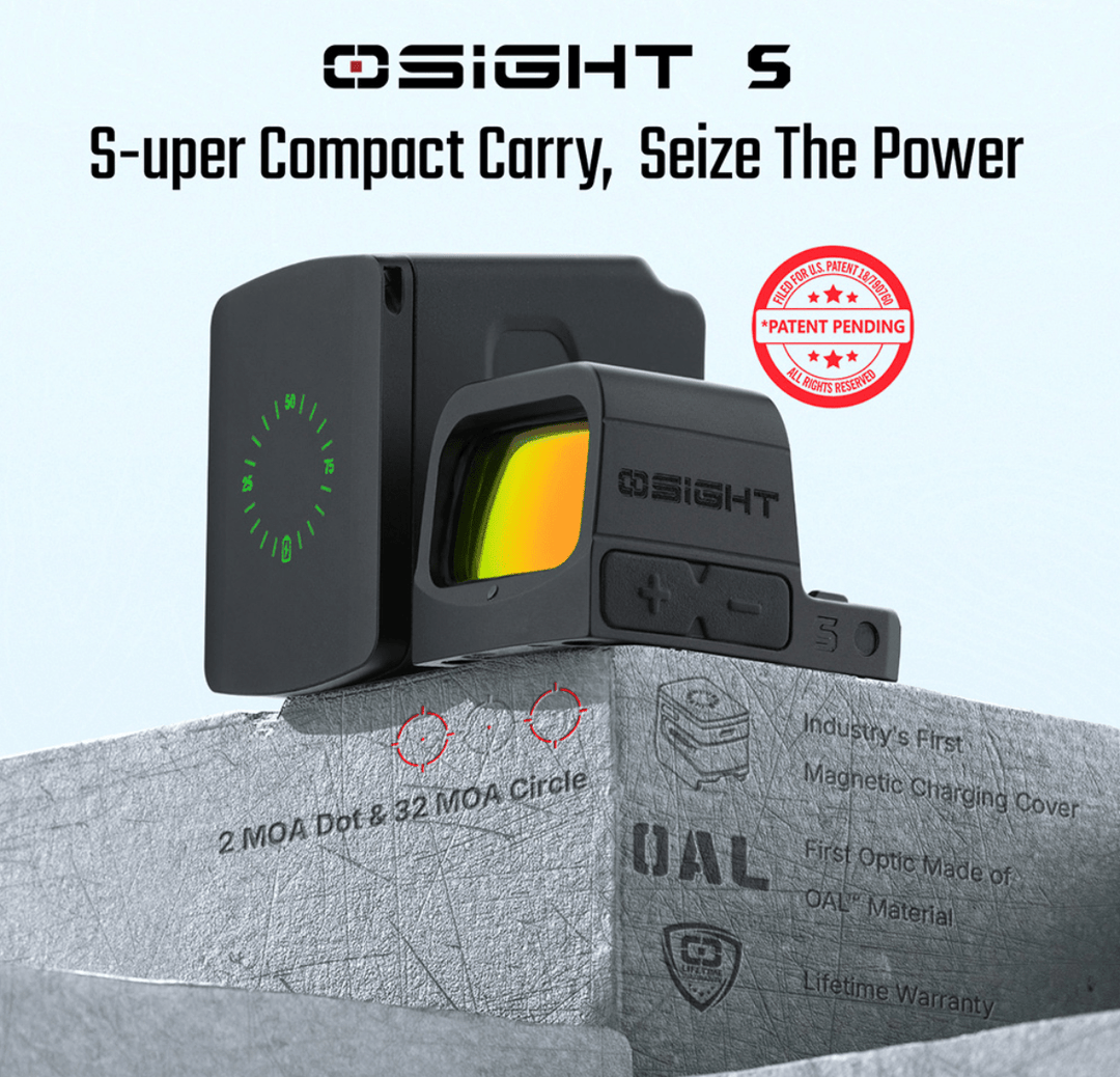 Osight S 2 MOA Dot & 32 MOA Circle with OAL Material - Bang Bang Airsoft