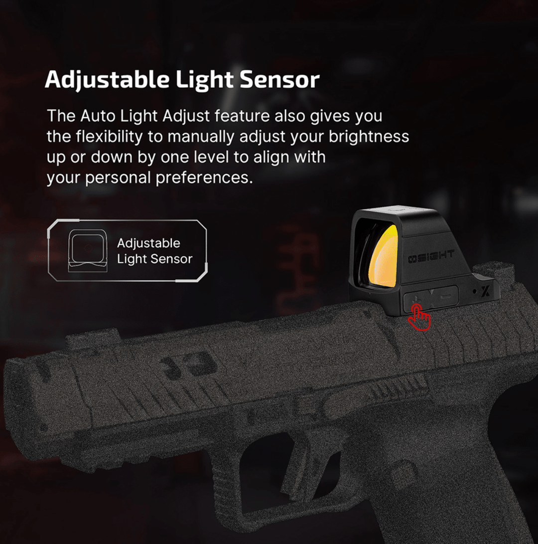 Osight X 3 MOA Dot & 32 MOA Circle with OAL Material - Bang Bang Airsoft