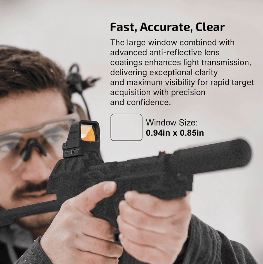 Osight X 3 MOA Dot & 32 MOA Circle with OAL Material - Bang Bang Airsoft